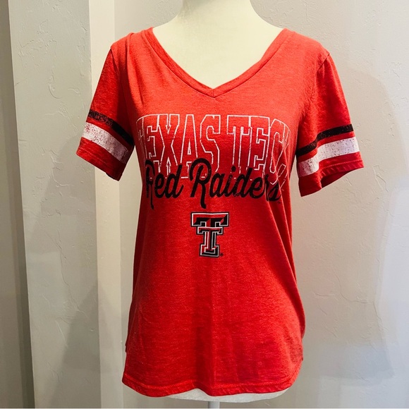 Tops - Red Raiders Texas Tech Shirt Womens Small Red Raiders Short Sleeve University